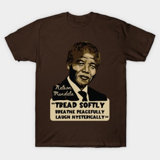 Nelson Mandela Portrait And Quote T-Shirt